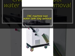 0.75mm Doğruluk CNC Soğutucu Filtrasyon 8000L/H Soğutucu Tankı Temizleme