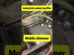 Etkili CNC Soğutucu Yağ Ayırıcı Büyük Kesme Sıvısı Ve Yağ Çıkarma Tozu