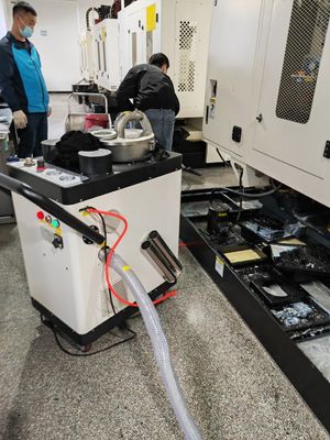 İşleme Merkezi CNC Soğutucu Tank Temizleyici 220V Makine Soğutucu Filtrasyon Sistemi