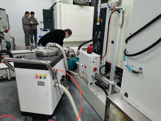 Alüminyum Çip Çamur Temizleme Makinesi Otomatik frezeleme CNC Makinesi Soğutma Yolu Temizleyici