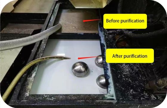 Makine Aracı CNC Soğutucu Skimmer Yüzen Yağ Temizleme Ozon Sterilizasyonu