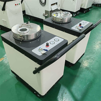 Makine Aracı Çamur Temizleme Ekipmanı, 55 saniye içinde bir CNC su tankının çöküntüsünü ve metal kalıntılarını hızlıca temizleyebilir.