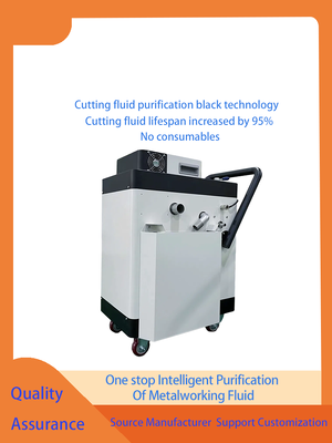 Süt Beyazı ve Siyah CNC Soğutma Sıvısı Yağ Ayırıcı, Güç Kaynağı 220V 50Hz veya 110V 60Hz ve Ozon Değeri 500mg M3 Yağ Ayırma Dahil